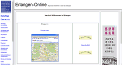 Desktop Screenshot of erlangen-online.de