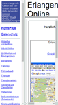 Mobile Screenshot of erlangen-online.de